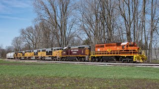 Indiana \u0026 Ohio Railway: SD60Ms on the LSL