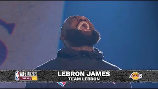 LeBron James All-Star Intro In Cleveland | Team LeBron FULL INTRO