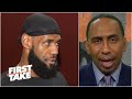 First Take reacts to LeBron walking off the court before the end of Lakers vs. Heat Game 3