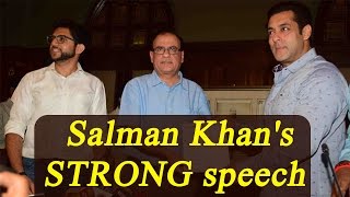 Salman Khan's heartfelt speech on BMC open defecation CAMPAIGN; Watch Video | Oneindia News