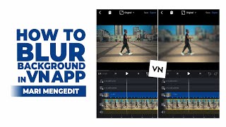 How to Blur Video Background in VN Video Editor App