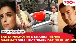 Sanya Malhotra and sitarist Rishab Sharma's VIRAL photos SPARK dating rumours: Here's what happened!