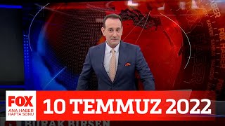 Sahada değil sosyal medyada! 10 Temmuz 2022 FOX Ana Haber Hafta Sonu