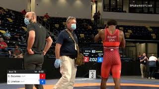 87 Kg Quarterfinal Christian DuLaney Unattached Vs Conner Linehan Unattached