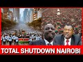 happening now! Road blocked in Nairobi! GEN-Z storms parliament chanting Ruto and Gachagua must go