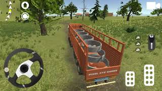 3D Driving class gas silinder simulator game video 2021 l  Gas Transport Truck Driving game .