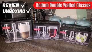 Bodum Double Wall Glass Review - Better than Nespresso Cups and Mugs? | Double Walled Coffee Glasses