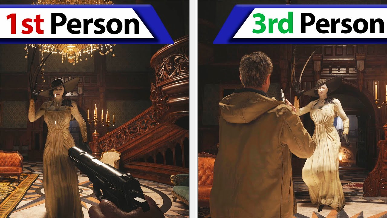 Resident Evil Village | Third Person Comparison & PS5/Xbox Series S|X ...