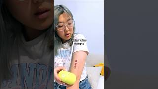 $400 custom tattoo printer??? 🫣 #IMPRINTU | instant temporary tattoo printer #kbeauty