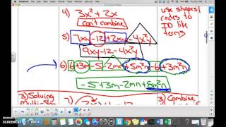 7.5 2-Step Algebraic Equations