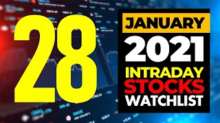 #582 Intraday Stock Watchlist I Intraday Stocks For Tomorrow I 28 January 2021