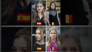 Princess Leonor, Princess Elizasabeth, Infanta Sofia and Princess Eleonor.👑🇪🇸🇧🇪 ||#new #fyp #ccp