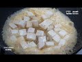 黃金蝦仁豆腐煲 shrimp and tofu casserole with salted egg yolk **字幕cc eng. sub**