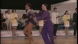 285 社交ダンス ジャイブ（Ballroom Dance Jive）1991年第12回日本インター