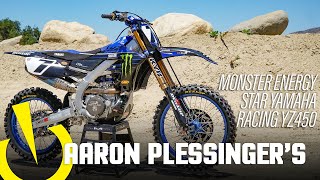 Aaron Plessinger's Monster Energy Star Racing Yamaha YZ450