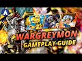 WARP FOR THE WIN!!! Red Raid WarGreymon Deck Gameplay Guide | Digimon Card Game BT14 Format