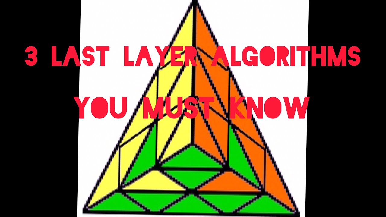3 Pyraminx Last Layer Youtube