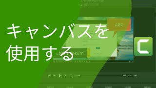 Camtasia: キャンバスを使用する