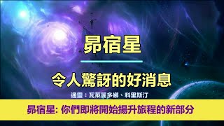 通靈信息【昴宿星】令人驚訝的好消息；「昴宿星人說：我們今天帶著鼓勵和快樂的信息來到你們身邊，因為你們即將開始揚升旅程的新部分。」