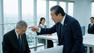 シニア社員のおじいさんを見下す大企業の社員…だが、その正体が明らかになると深く謝罪することに