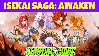 Beginners Guide | Isekai Saga Awaken | TapScreen Gaming