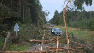 Storm in Lithuania (Audra Lietuvoje).wmv