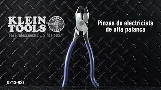 Pinzas de electricista de alta palanca - Mod. D213-9ST