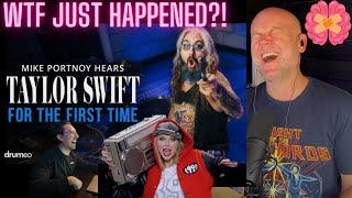 Drum Teacher Reacts: MIKE PORTNOY Hears Taylor Swift For The First Time! | Drumeo 🥁🔥