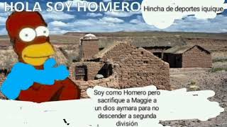 Homero hincha de deportes iquique