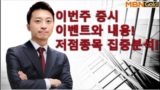 [수익극대화 포트전략 이창원] 이번주 시장 이벤트와 투자 가능 종목 분석!