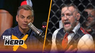 Colin Cowherd now thinks Conor vs Floyd in the Octagon is going to happen | THE HERD