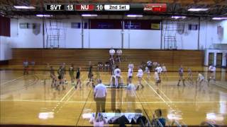 Southern Vermont at Norwich Women's Volleyball Highlights