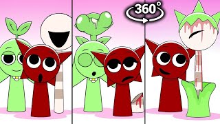 360° Sprunki OC ALL Phases | Incredibox Compilation COMPLETE #sprunki #incredibox