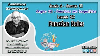 🔴Grade 6 – Ch 8 – Lesson 2 [[ Function Rules ]] 🔴
