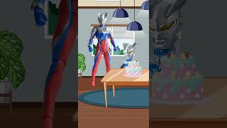 小奥特曼的生日愿望。#奥特曼 #二次元 #ultraman #原创动画 #赛罗奥特曼#cartoon #animation