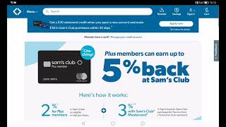 Sams Club Credit Card Login - Application 💳⏬👇Synchrony Bank