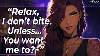 The Bad Girl Sits on Your Lap at the College Party~😈| Flirting & Kisses | ASMR Roleplay | F4A