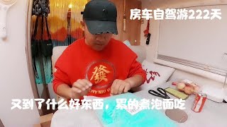 房车自驾游，脱离团队后半仙在做什么，躲在房车拆快递，想念贵宾小仙的一天【半仙的房车生活】