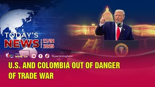 Today's News 27/01/2025: U.S. and Colombia out of danger of trade war