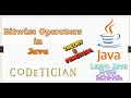 Tutorial 9 - Operators in Java (Bitwise  Operators) | How to use Bitwise operators in Java