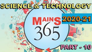 Vision Mains 365 "2020-21" Science and Technology Part-10 for UPSC Civil Services