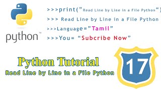 PYTHON TUTORIAL-17 | Read File Content Line by Line Using For Loop in Python | M42 TECH