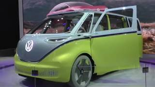 ＜次世代EV ワーゲンバス＞フォルクスワーゲン Volkswagen I.D. BUZZ：東京モーターショー2017