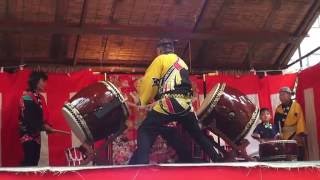 平成28年 稲荷鬼王神社 大祭  太鼓 奉納です。