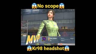 NO SCOPE KR98 HEADSHOT WHATSAPP STATUS VIDEO PUBG LITE SHORT VIDEO #SHORT