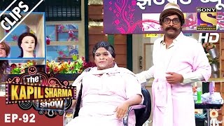 Bumper's makeup by Rajesh Arora in the parlour -The Kapil Sharma Show - 25th Mar, 2017