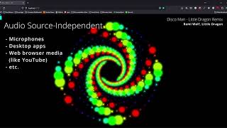 Real-Time 3D Audio Visualizer (work-in-progress)