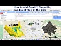 GEE 3: How to add Geotiff, Shapefile, and Excel files in the Google Earth Engine