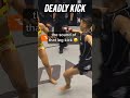 Deadly Kick by Xiong Jing Nan #shorts #onechampionship #mma #women