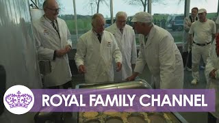 King of Cheeses: Charles Takes Part in Dairy Production at Farm